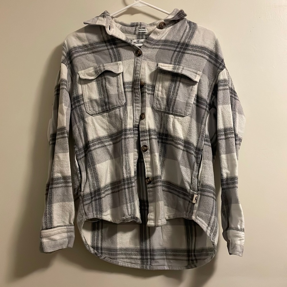 Hollister Flannel Boyfriend Fit Size Small